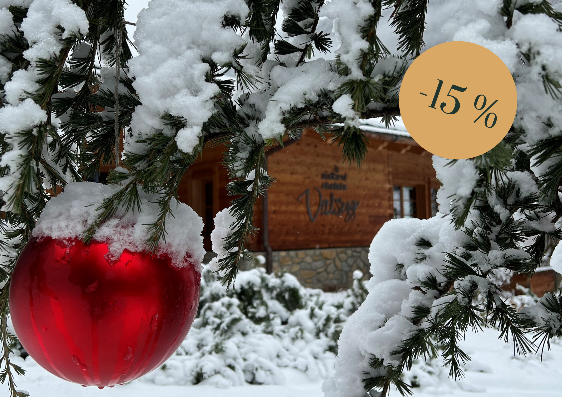 -15% Advents-Special - Chalets Valsegg