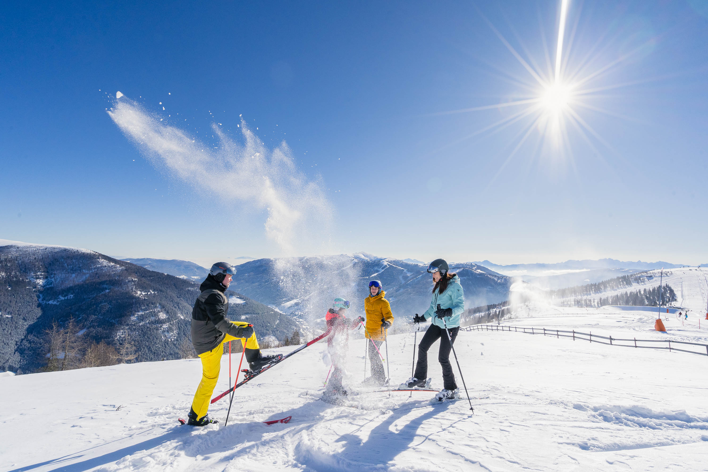 Elternfreundlich sparen: mit dem € 1,- Skipass für Kinder - Trattlers Hof-Chalets