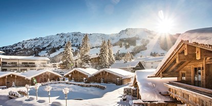Hüttendorf - tägliche Reinigung - PLZ 6767 (Österreich) - Winterliches Chaletsdorf - Alpin Chalets Panoramahotel Oberjoch