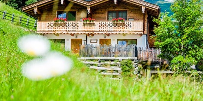 Hüttendorf - Sauna: im Hauptgebäude - Mühlwald (Trentino-Südtirol) - Chalet im Grünen - Alpendorf Anno Dazumal