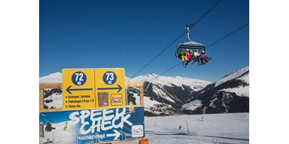 Hüttendorf - Ski-In/Ski-Out: Ski-In - Vorderkrimml - Unser Skigebiet die Zillertalarena 
166 Schneesichere Pistenkilometer purer Spass  - Sam-Alm 