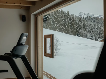 Hüttendorf - Doppelbett - Ried im Zillertal - Fitness mit Aussicht - Hygna Chalets