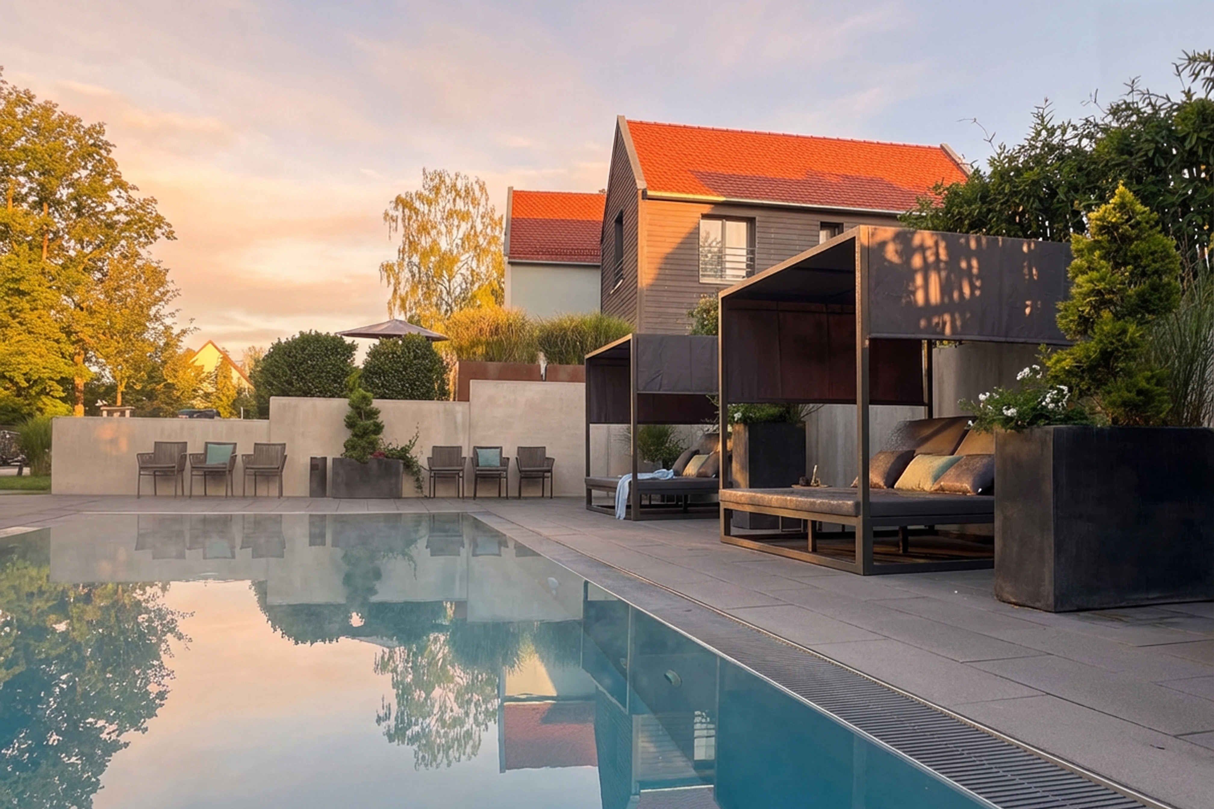 Hüttendorf: Büchelbergerei Chaletdorf