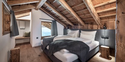Hüttendorf - Mikrowelle - Meransen - Schlafzimmer Chalet - Dilia Dolomites