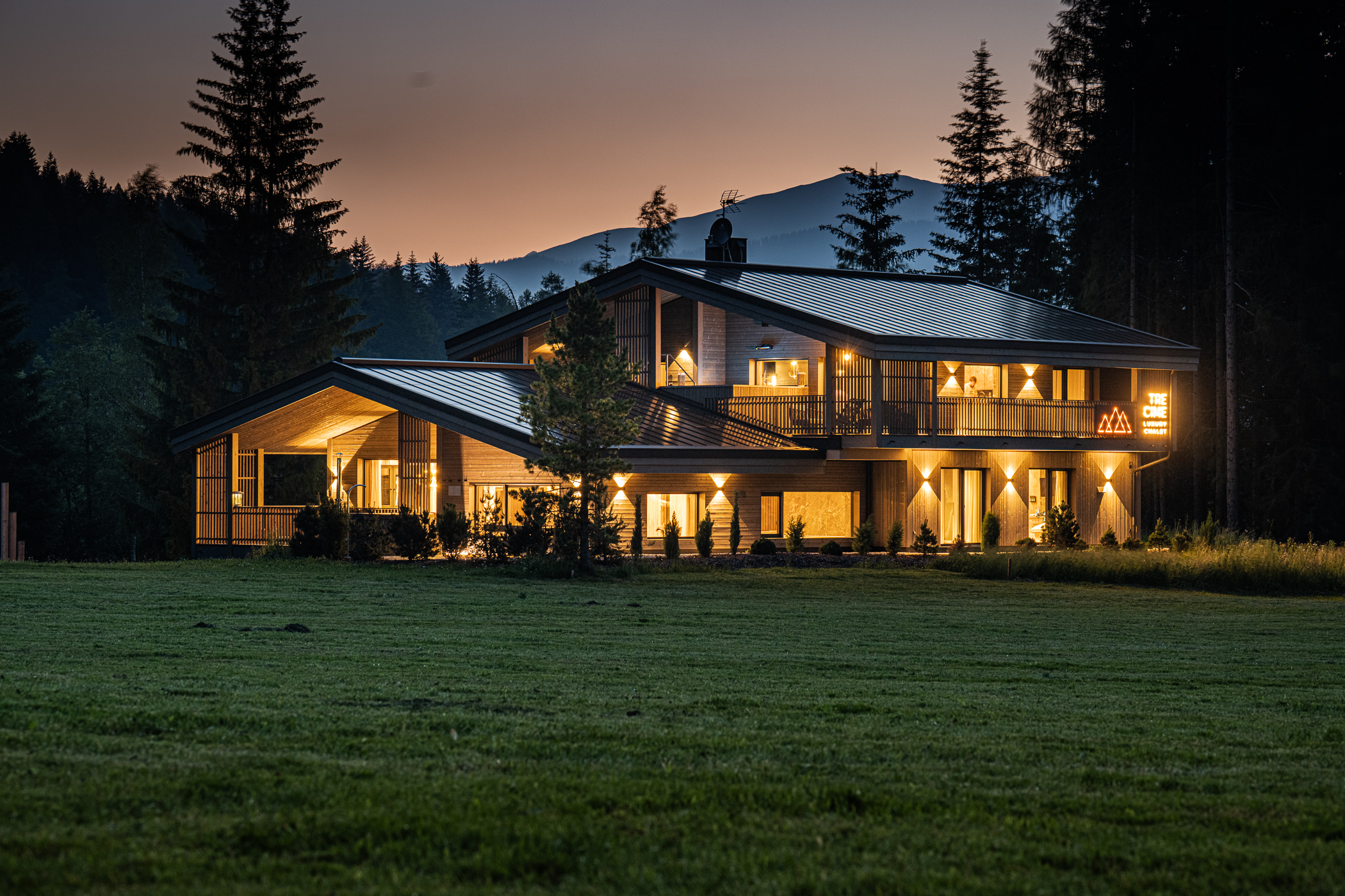 Chalet: Aussenansicht Luxury Chalet Tre Cime - Luxury Chalet Tre Cime