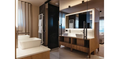 Hüttendorf - Mikrowelle - Ahrntal - Badezimmer 1 -  Pescosta Chalet Luxury Living