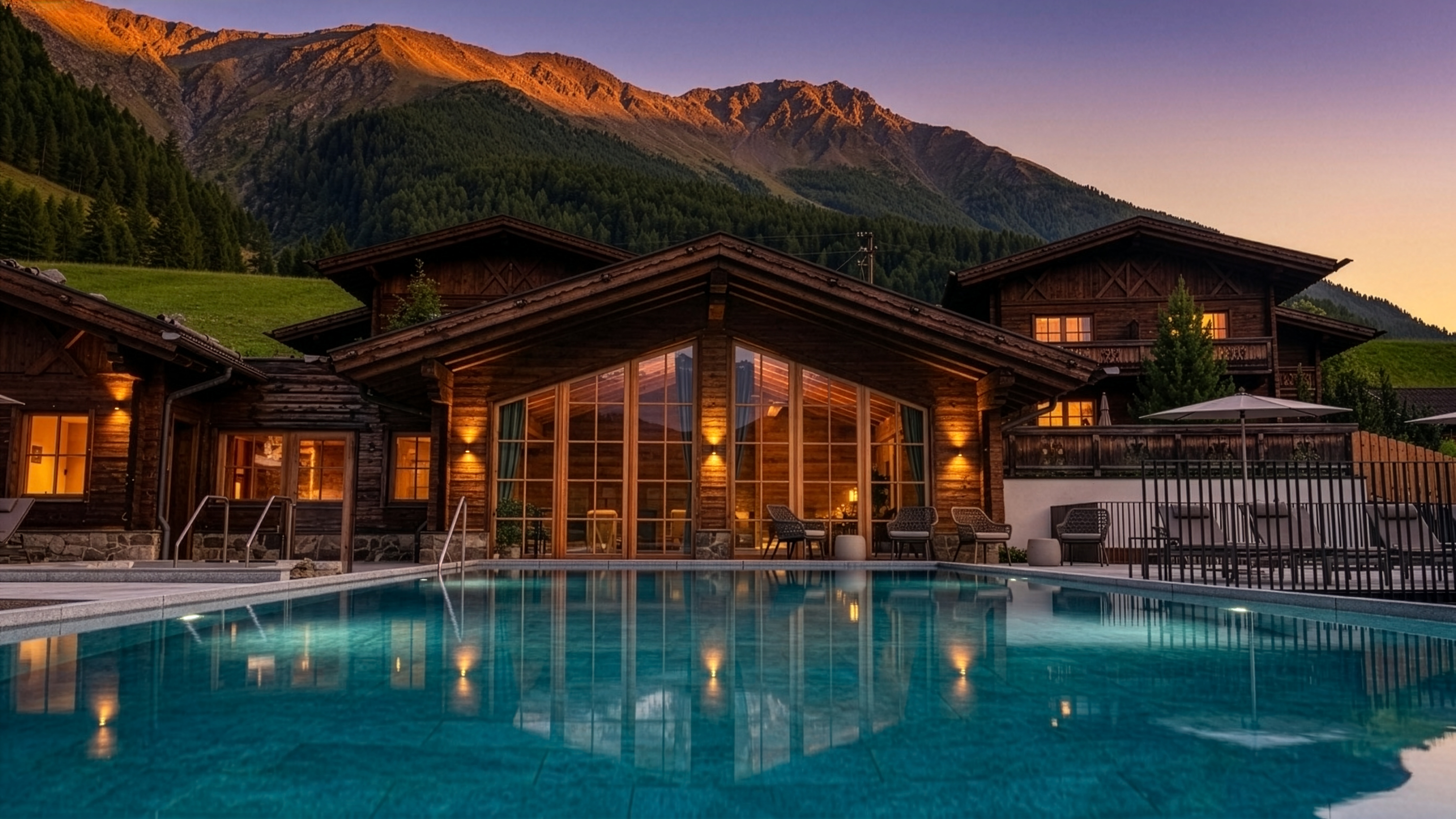 Chalet - Chalets und Wellnesshaus - Hotel & Chalets Edelweiss