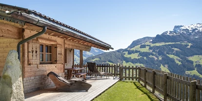 Hüttendorf - Schwerpunkt: Wellnessurlaub - Unterfelben - Wellness-Chalet Bergschlössl - Ferienhütten Tirol