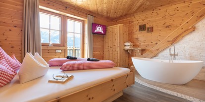 Hüttendorf - Massagen: im Chalet - Vorderkrimml - Wellness-Chalet Bergschlössl - Ferienhütten Tirol