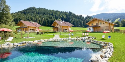 Hüttendorf - Skiraum: im Chalet - Pleßnitz - Unsere 3 Rosen-Chalets am Naturbadeteich - Lehenriedl Chalets