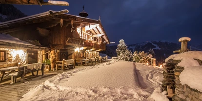 Hüttendorf - Skiraum: im Hauptgebäude - Tirol - Winterfoto - Luxuschalet Bischofer-Bergwelt