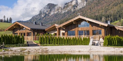 Hüttendorf - Chaletgröße: 2 - 4 Personen - Tiroler Unterland - Wellness Chalets mit privaten Sauna und außen Whirlpool - Narzenhof 