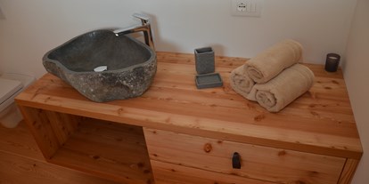 Hüttendorf - Waschmaschine: im Chalet - Außerrotte - Badezimmer - Natur Chalet 