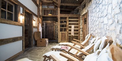 Hüttendorf - Sauna: im Hauptgebäude - Natz-Schabs / Raas - Post Alpina Family Mountain Chalets