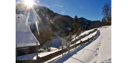 Hüttendorf - Umgebungsschwerpunkt: Berg - Fischerberg - Winter - Romantische Ferienhütte