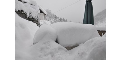 Hüttendorf - Skiraum: im Chalet - Boder - Vor der Hütte - Romantische Ferienhütte