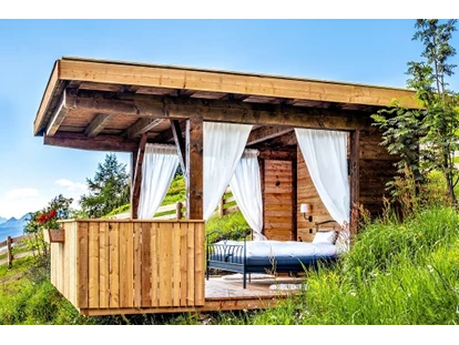 Hüttendorf - Einzelbett - Flaurling - Outdoorzimmer (Frühjahr-Sommer-Herbst) - STERN MOUNTAIN CHALETS ****