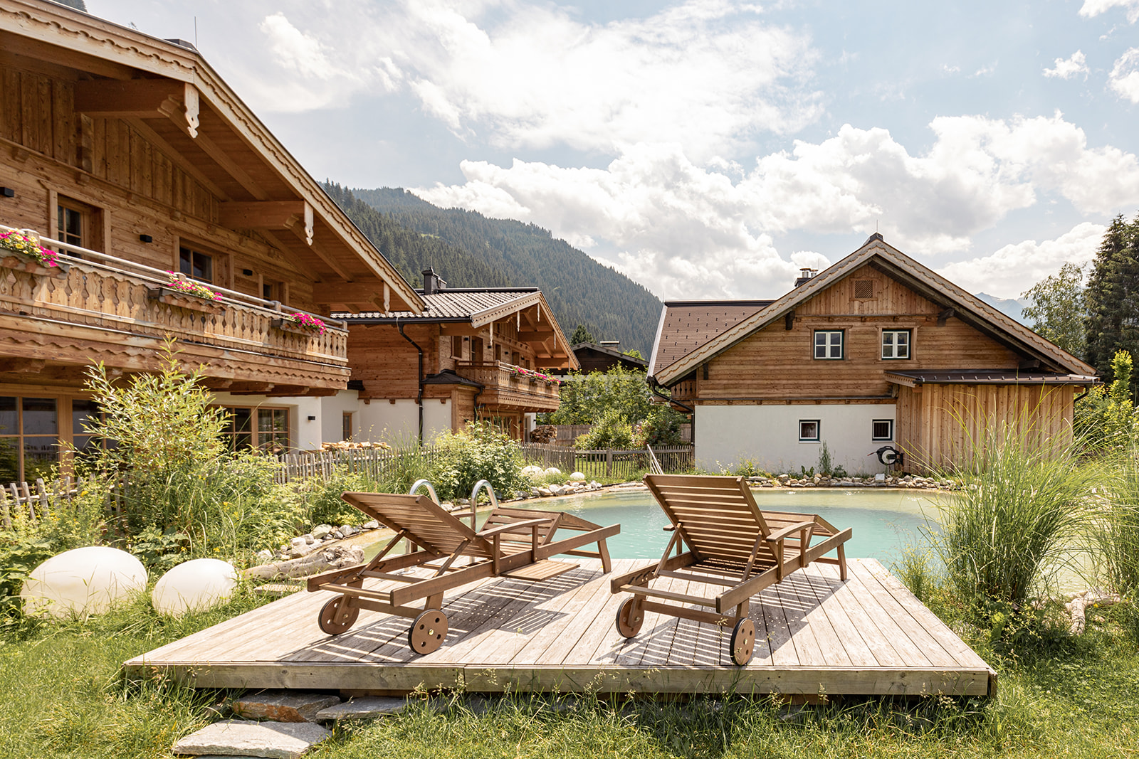 Chalet - Birnbaum Chalets Grossarl im Sommer
 - Birnbaum Chalets