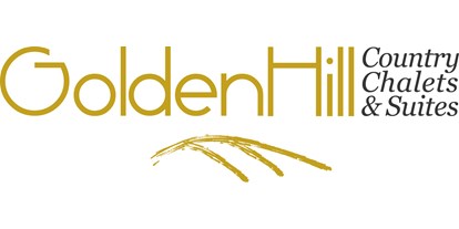 Hüttendorf - Terrasse - Studenzen - Golden Hill - Logo - Golden Hill Country Chalets & Suites