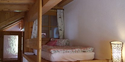 Hüttendorf - Doppelbett - Saltaus - Chalet s'Tyrolia