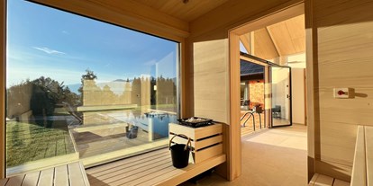 Hüttendorf - Keusching - Ruhe und Privatsphäre im luxuriösen, NEUEN Premium Chalet Annelies mit exklusivem Pool und Sauna - Luxus Chalet Annelies