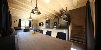 Hüttendorf - Sauna: im Hauptgebäude - Tux - Appart & Chalets Montana