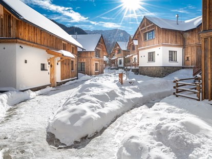 Hüttendorf - Skiraum: im Hauptgebäude - MONDI Chalets am Grundlsee