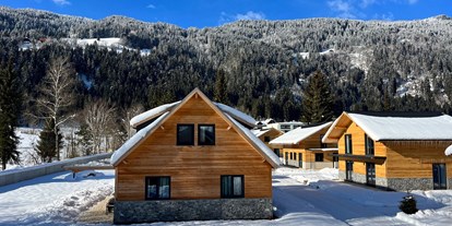 Hüttendorf - Umgebungsschwerpunkt: Berg - PLZ 9583 (Österreich) - Chalet Grande im Winter - DualResorts Afritz am See