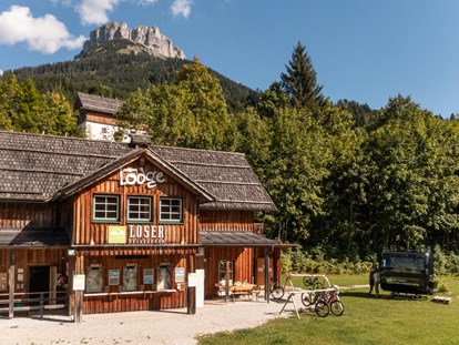 Hüttendorf - Umgebungsschwerpunkt: Fluss - Ilgenberg - AlpenParks Hagan Lodge Altaussee