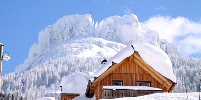 Hüttendorf - Sauna: im Chalet - PLZ 8993 (Österreich) - AlpenParks Hagan Lodge Altaussee