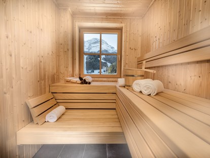 Hüttendorf - zustellbares Kinderbett - Faistenau - AlpenParks Hagan Lodge Altaussee