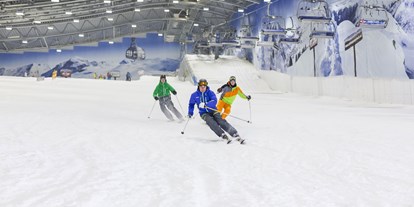 Hüttendorf - Doppelbett - Nordrhein-Westfalen - Skihalle Neuss - BaumChalets im Alpenpark Neuss
