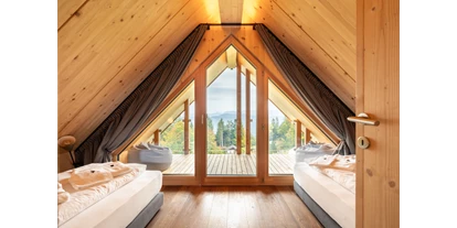 Hüttendorf - Einzelbett - Trentino-Südtirol - Schlafzimmer (Sissi Königin) - Chalets Sissi