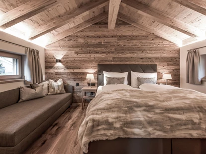 Hüttendorf - Typ: Lodge - Buchen im Prättigau - Der Schlafqualität haben wir besonders viel Aufmerksamkeit geschenkt - Aadla Walser-Chalets am Arlberg