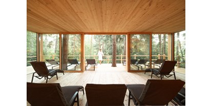Hüttendorf - Sauna: im Chalet - Kastelruth - ADLER Lodge RITTEN forest spa  - ADLER Lodge RITTEN