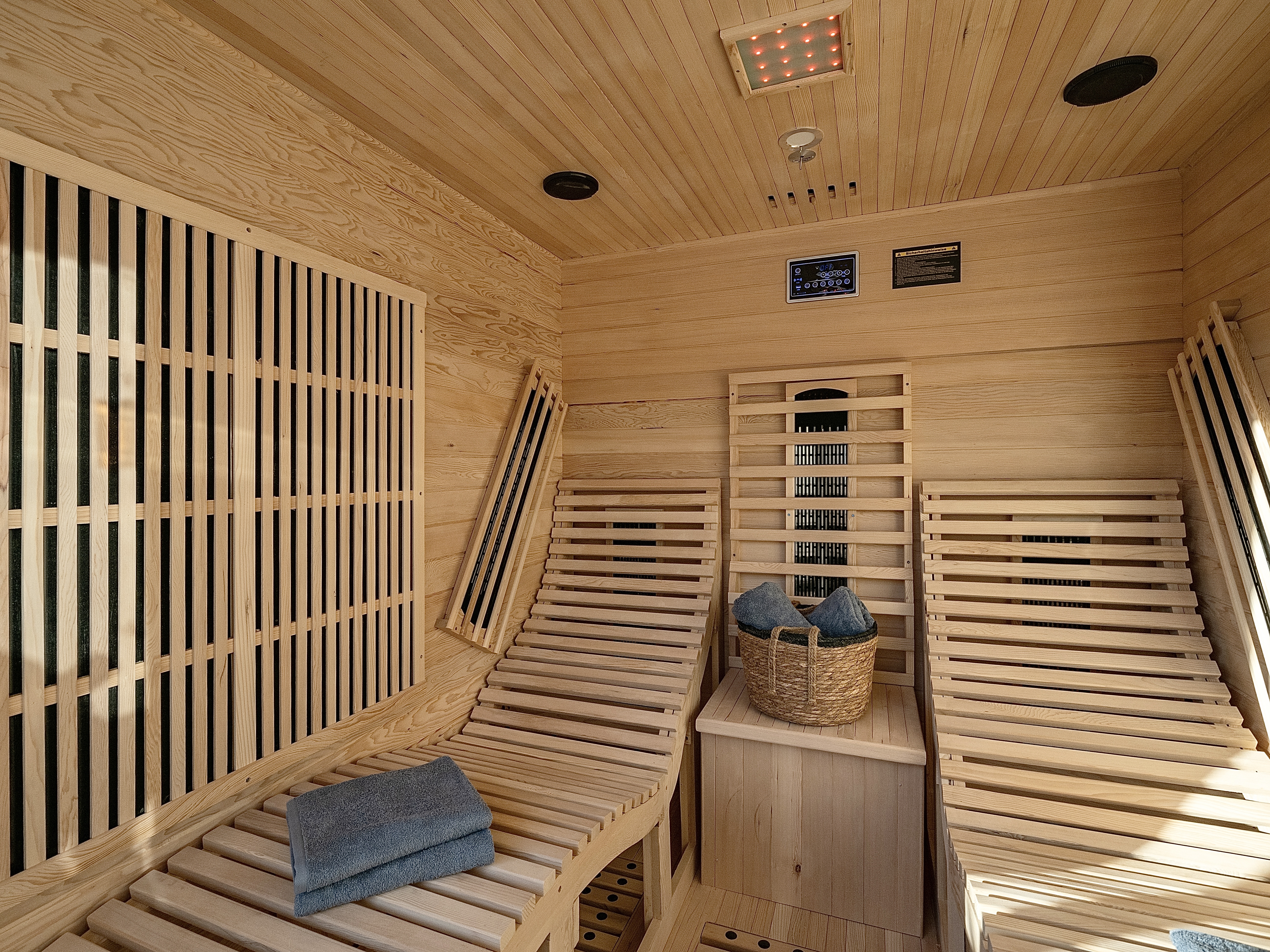 Chalet: Infrarotkabine - Luxus Chalet - das brunn