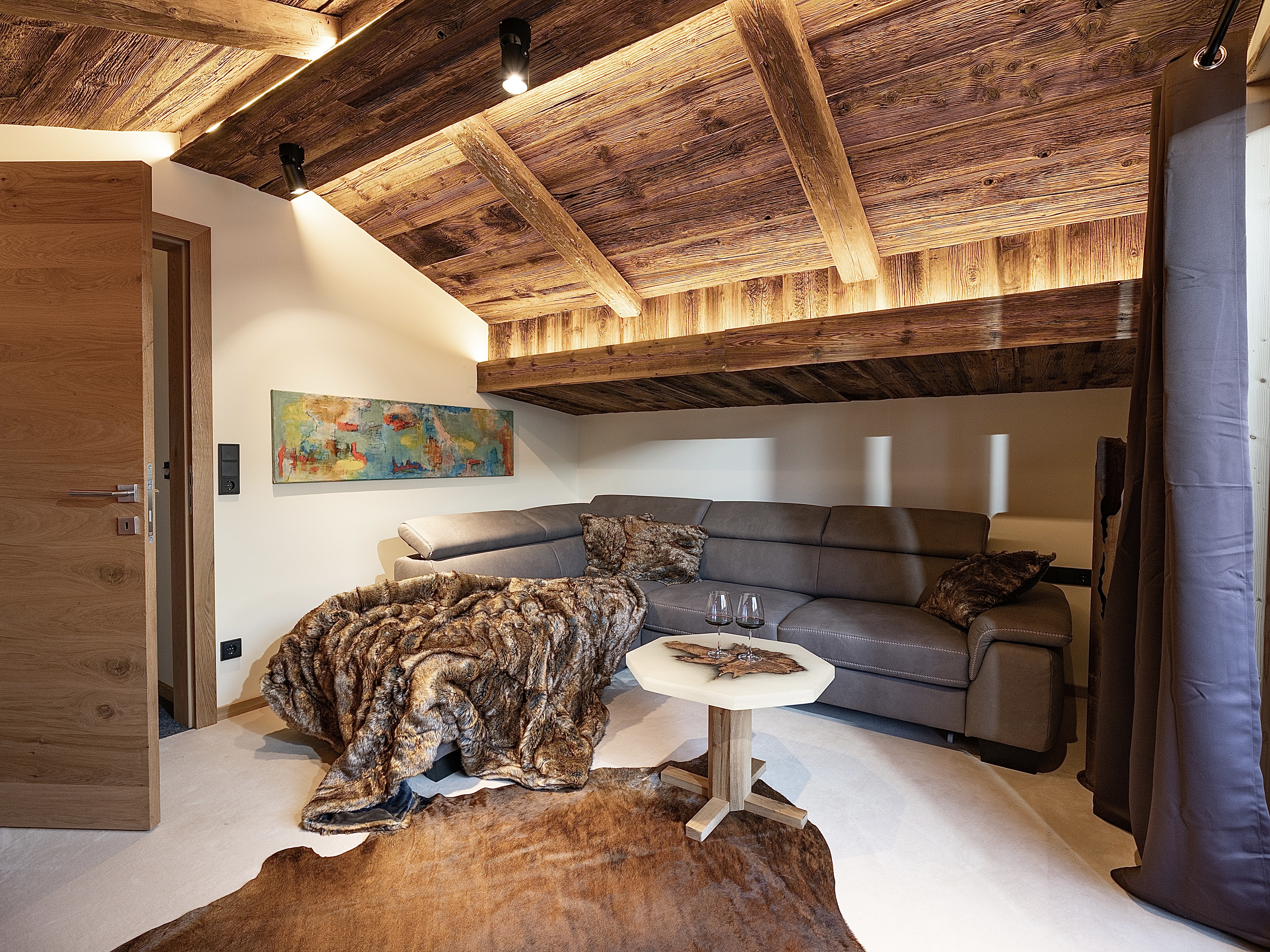 Chalet: Wohnzimmer - Luxus Chalet - das brunn