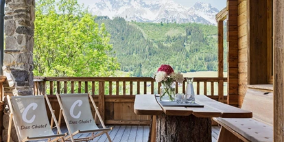 Hüttendorf - Parkplatz direkt an der Hütte - Steiermark - Das Chalet Schladming