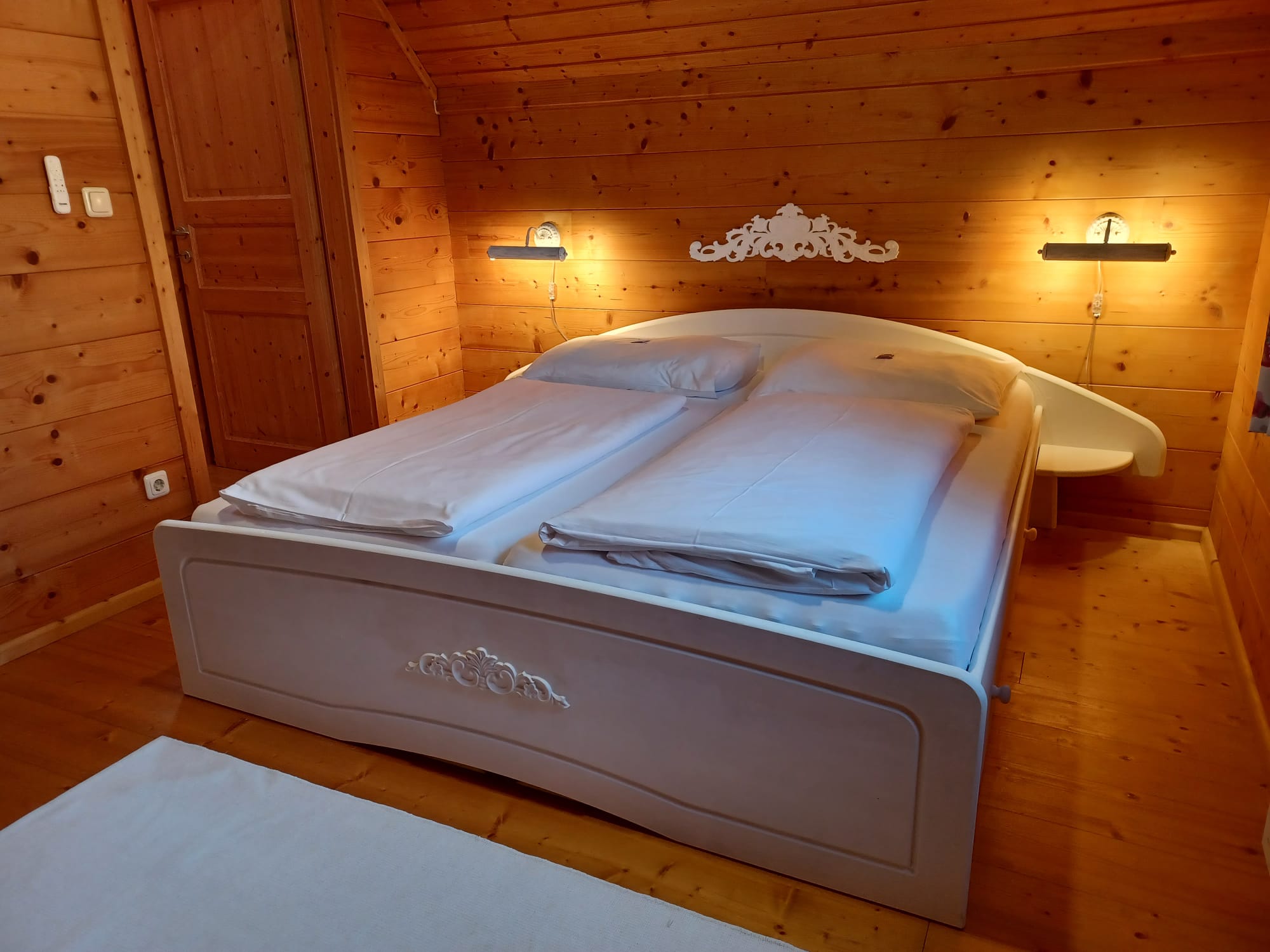 Hüttendorf - Lutzmannsburg - Bio-Schlafzimmer - Ferienhäuser Aura