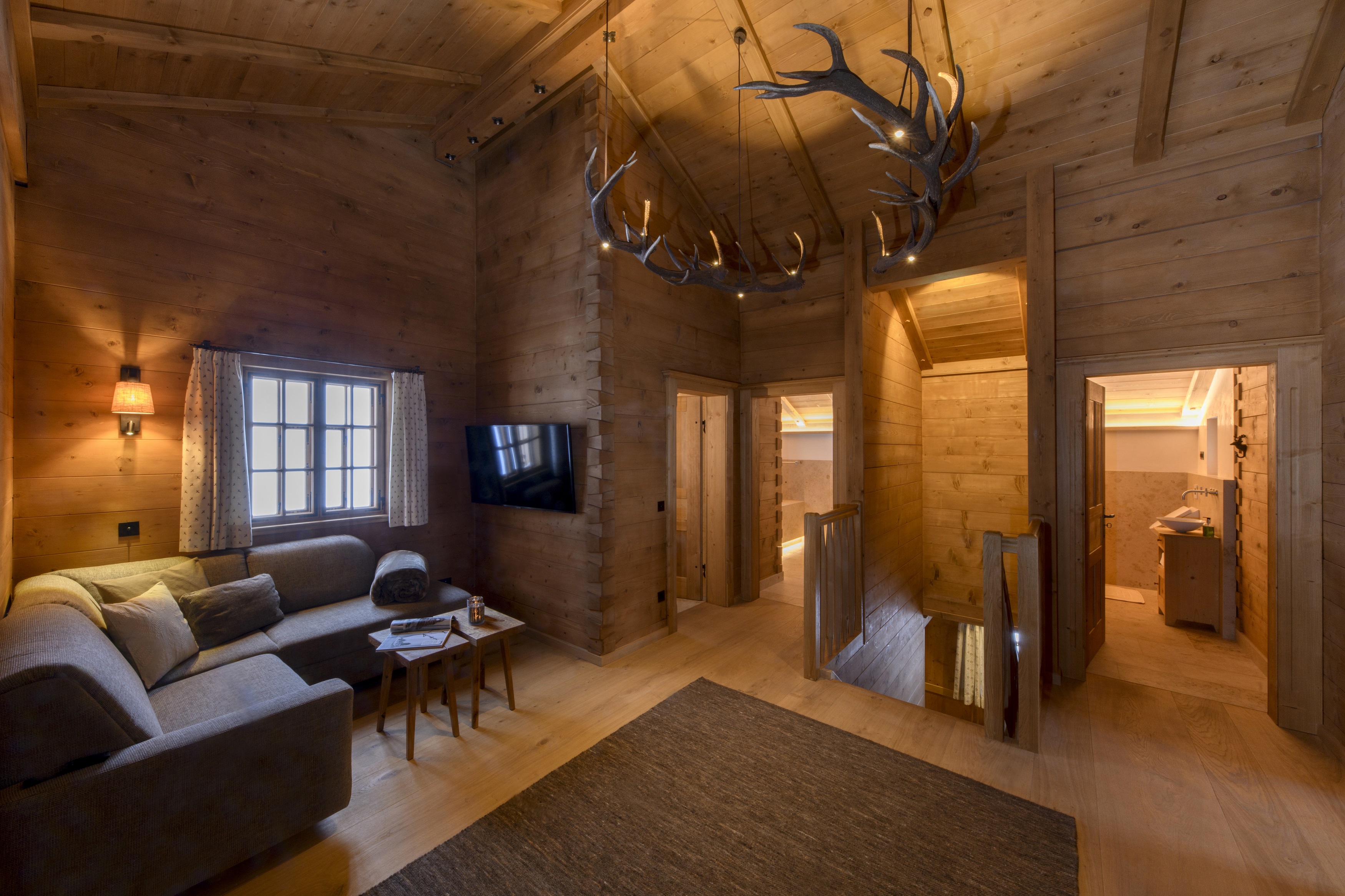 Hüttendorf - Parkplatz direkt an der Hütte - Vorarlberg - Chalet Berghaus Gauertal