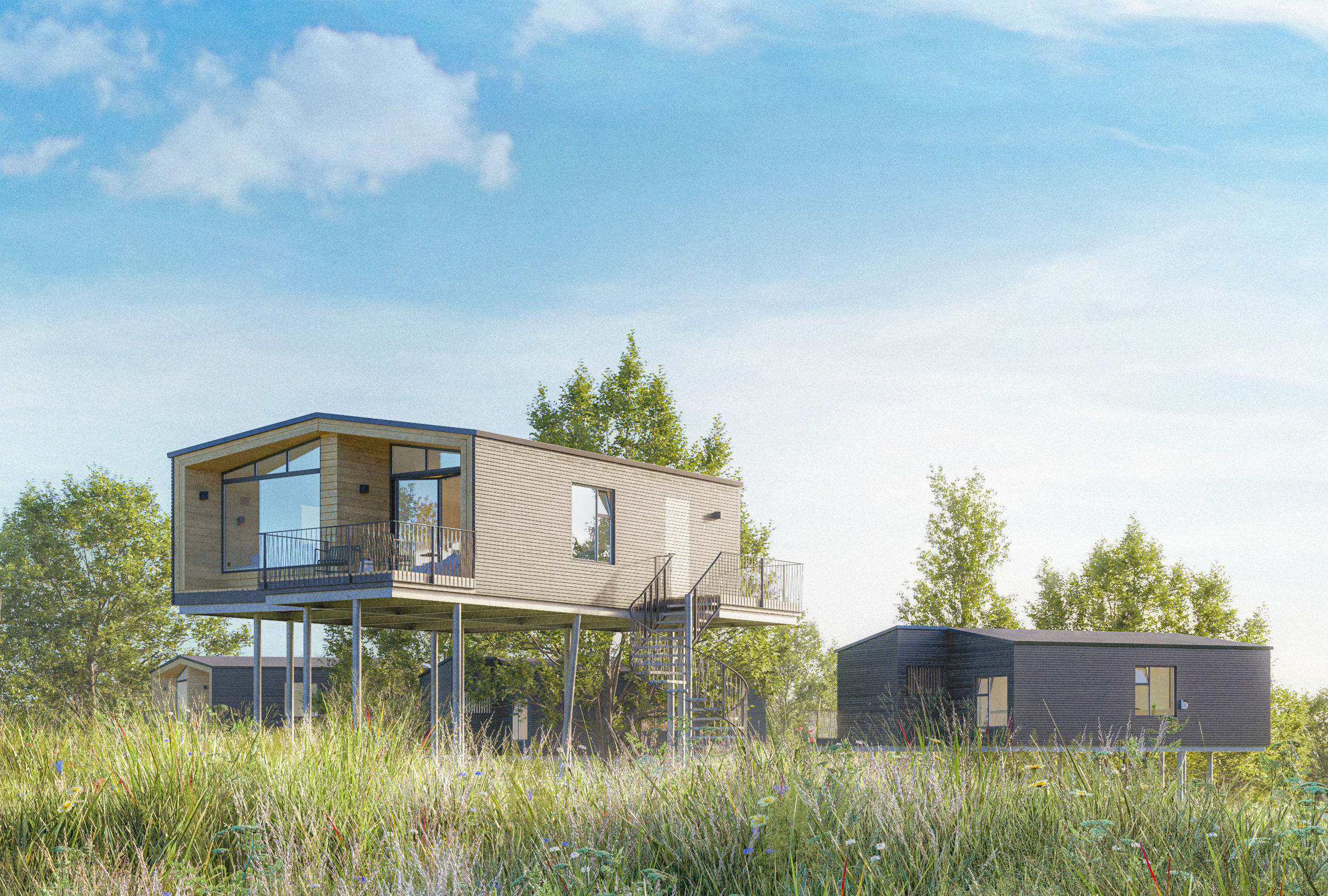 Chalet: Ostsee Baumhaushotel Schleswig-Holstein