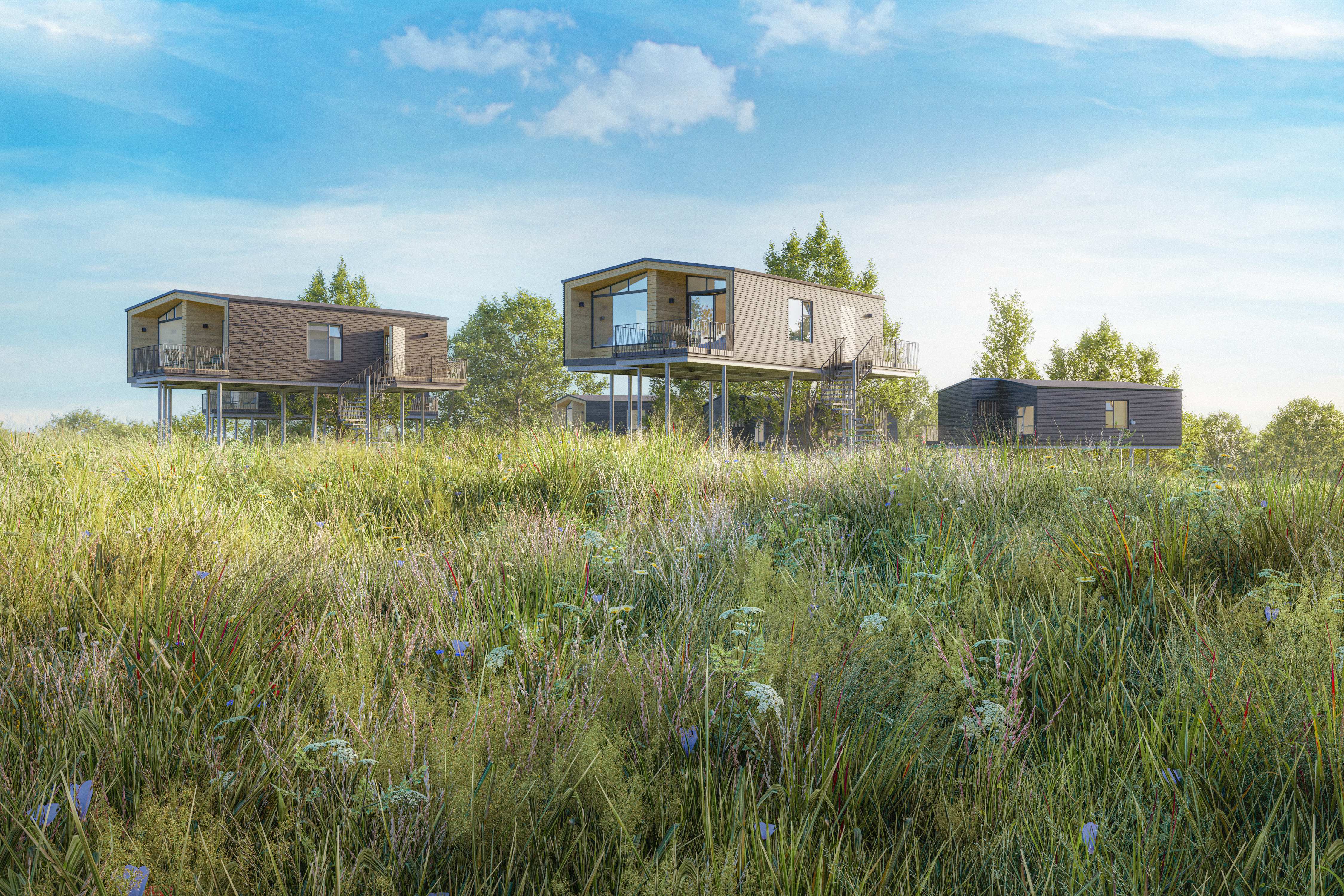 Chalet: Ostsee Baumhaushotel Schleswig-Holstein