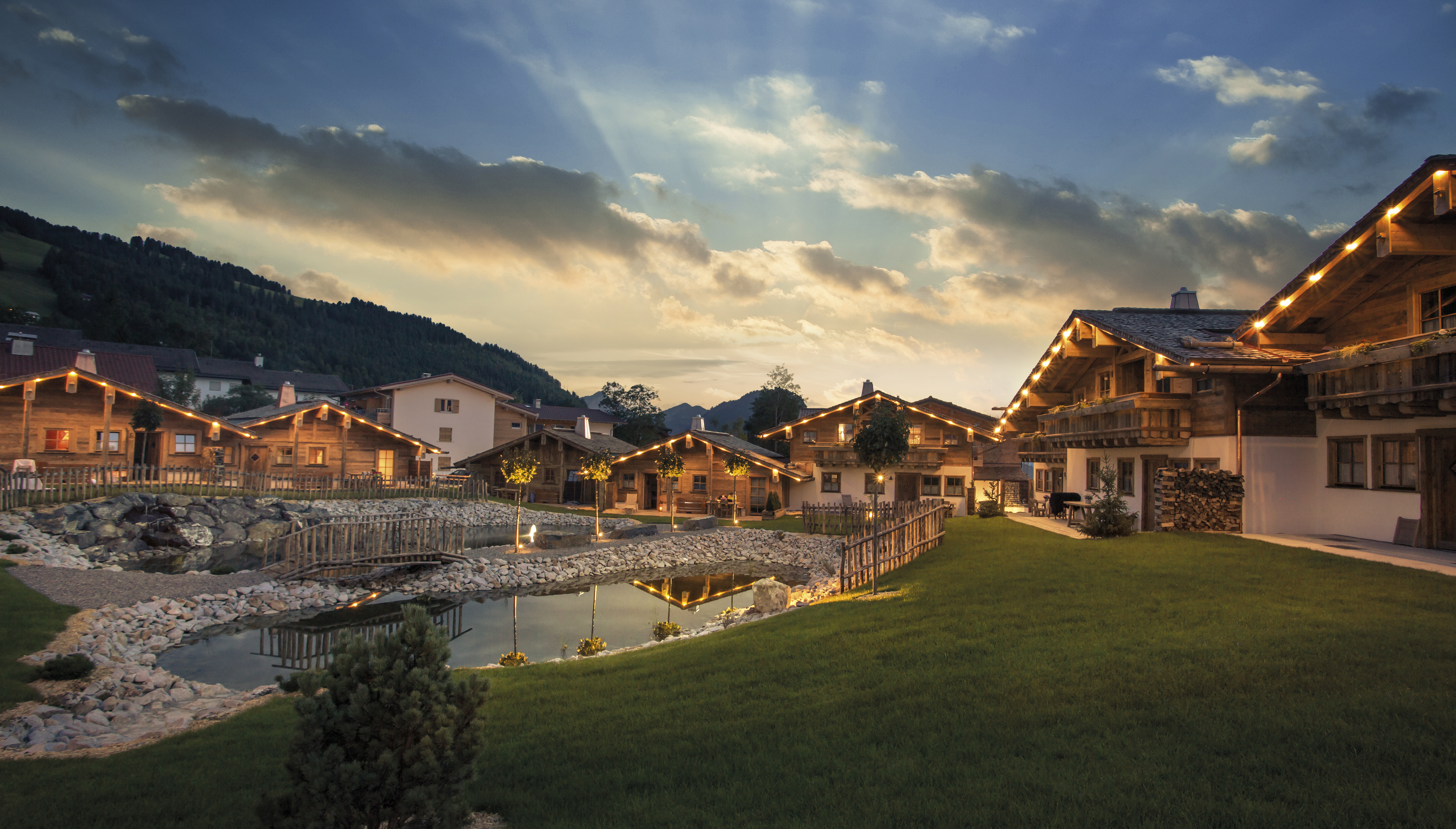 Hüttendorf - Holzgau - Alpin Chalets Panoramahotel Oberjoch