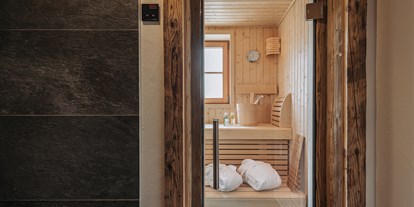 Hüttendorf - Kinderhochstuhl - Sauna im eigenen Chalet - Alpzitt Chalets
