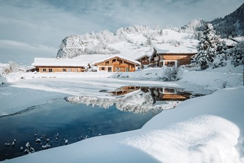 Chalet: Mühlweiher im Winter - Alpzitt Chalets