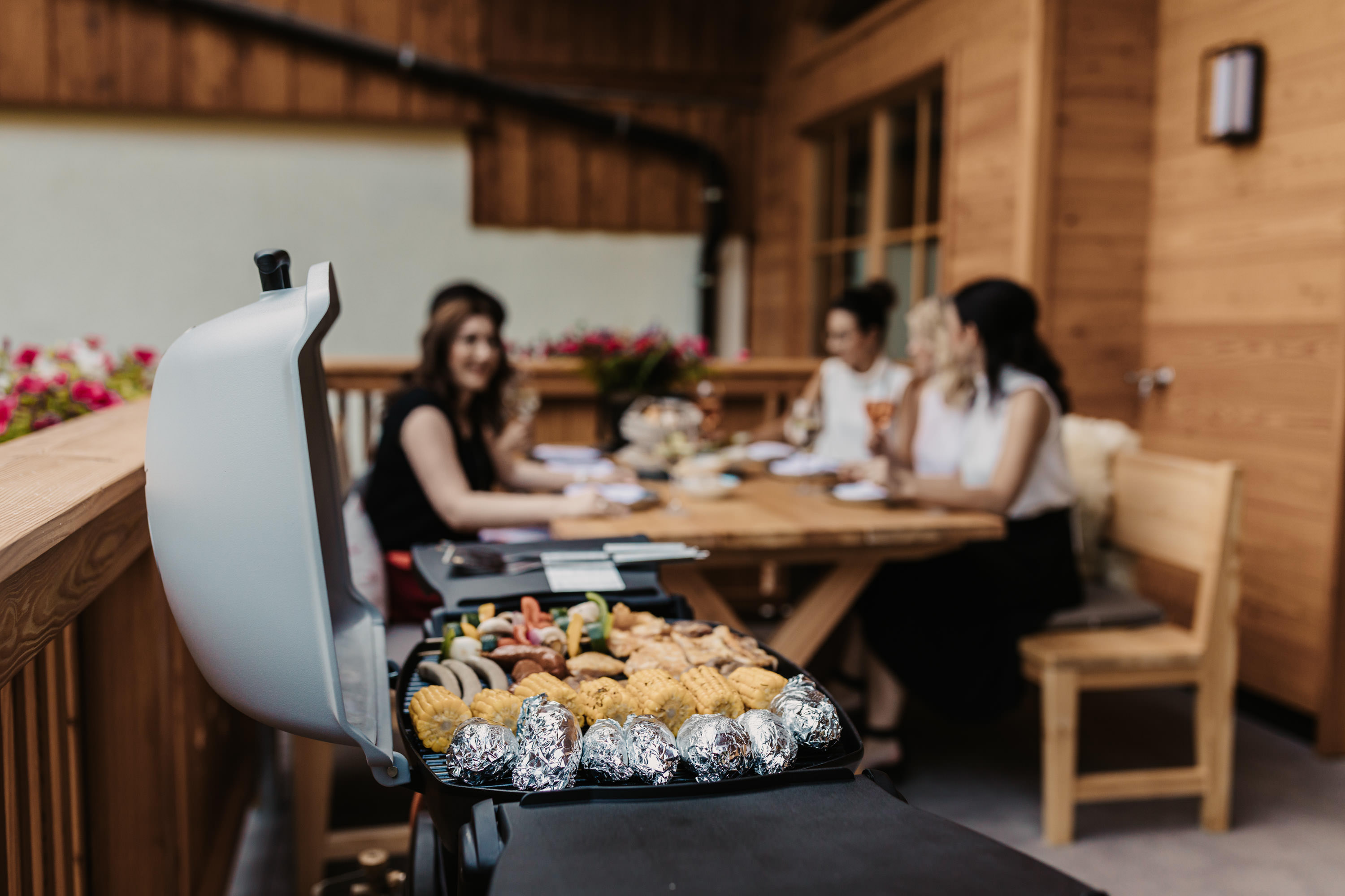 Chalet: Terrasse - Chalet Lois - Hotel Dorfer - Außen