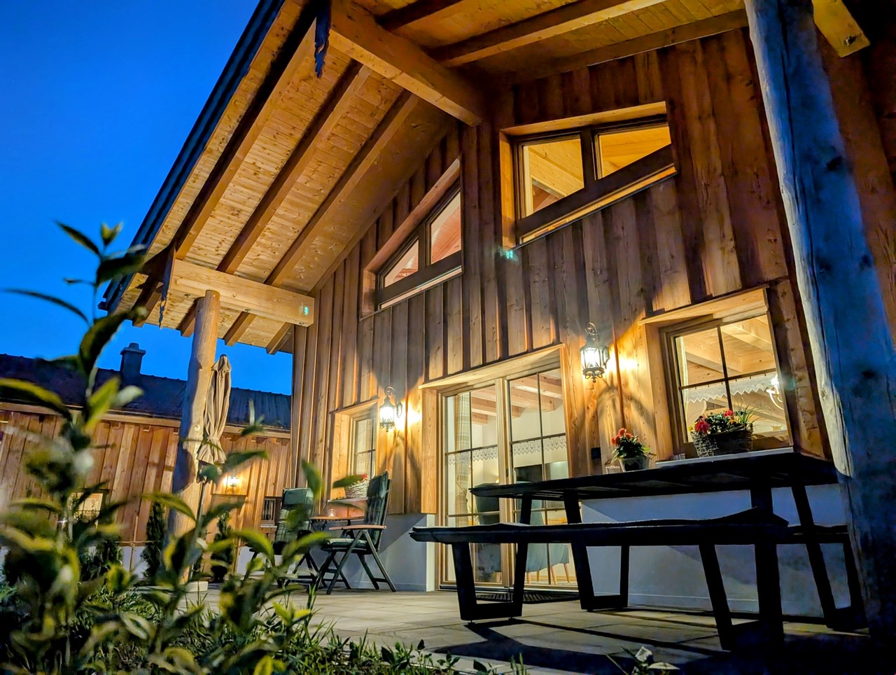 Inser Hof - Hüttenleben Bayern Hütten im Detail 5***** Chalet Sonnenhut