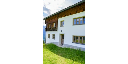 Hüttendorf - Chaletgröße: 8 - 10 Personen - Ostansicht vom Haus – Haupteingang - Beim Rauter – Emberger Alm