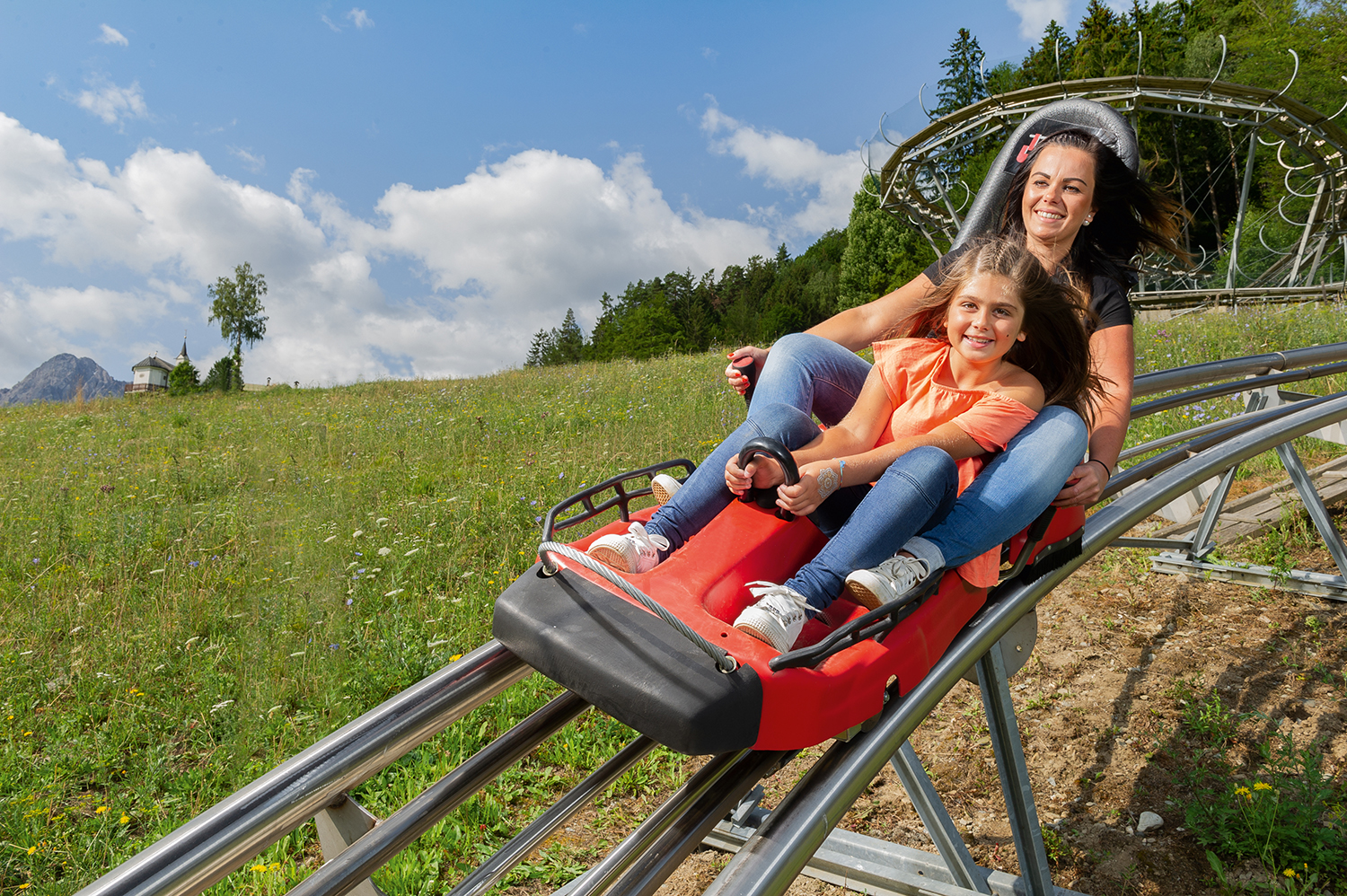 Das Jakob – Historia in Otium Ausflugsziele Osttirodler: Sommer-Rodelbahn