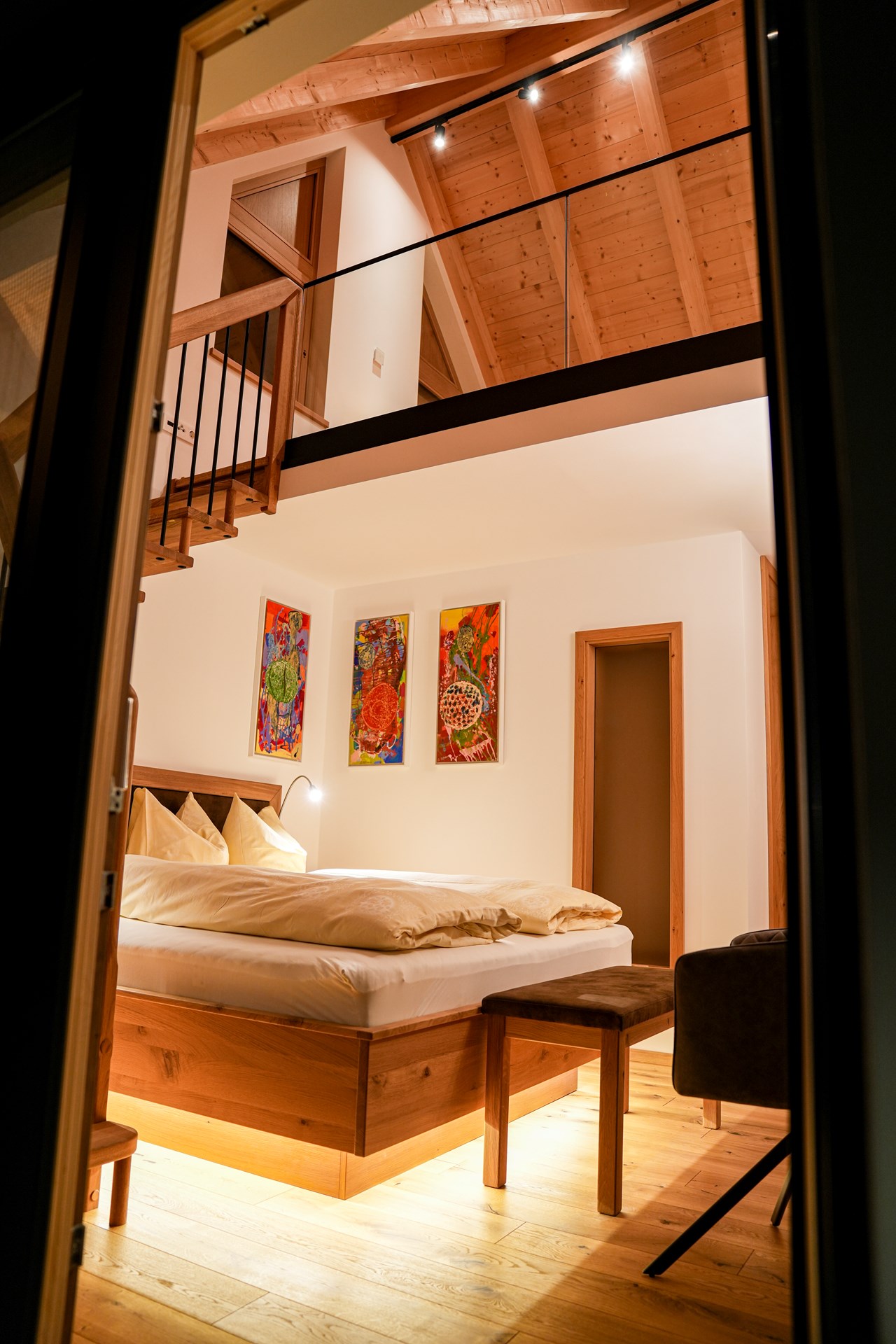 Das Jakob – Historia in Otium Hütten im Detail Das Turm-Zimmer